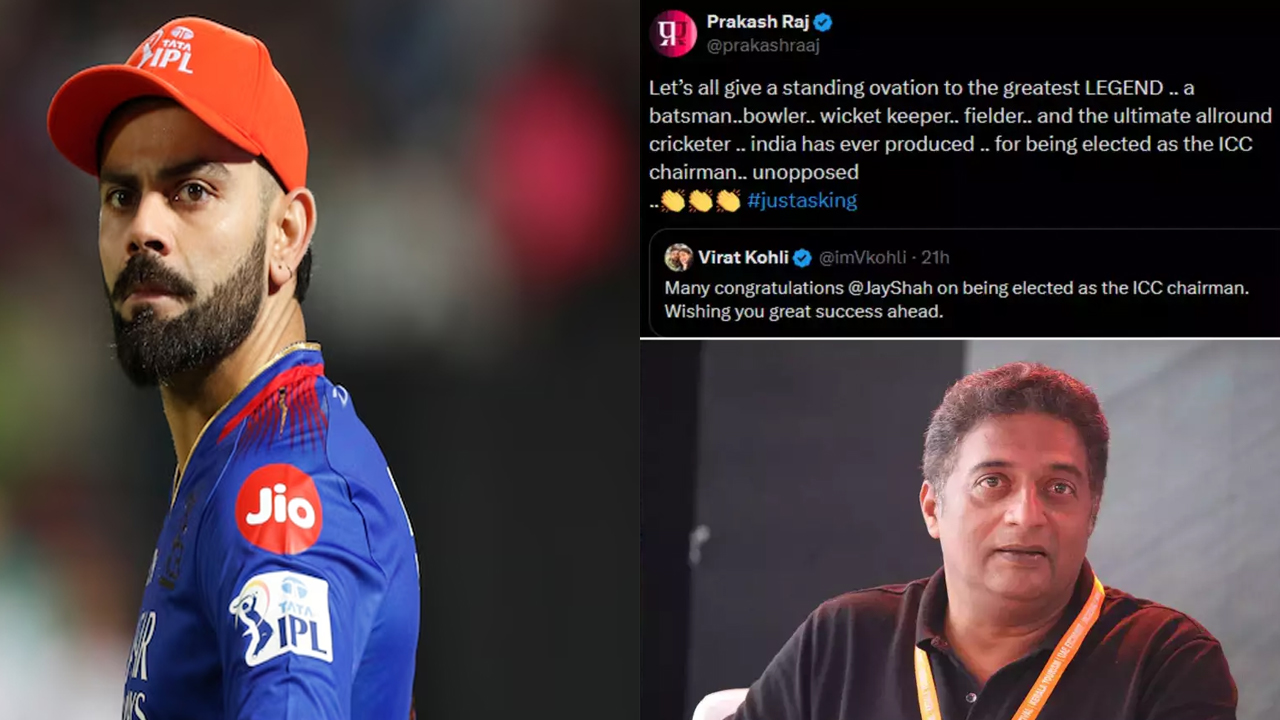 Prakash Raj Comments on Virat Kohli: విరాట్ కొహ్లీకే.. ప్రకాష్ రాజ్ కౌంటర్!