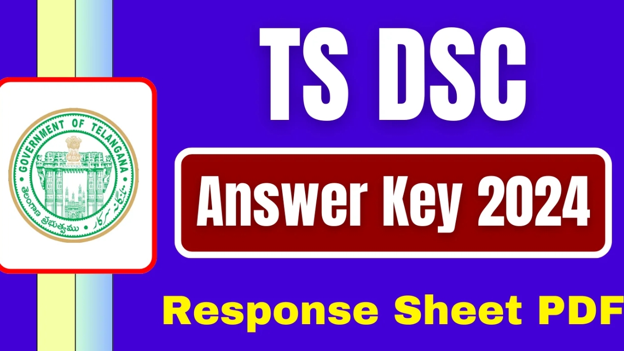 TS DSC 2024 Key:  తెలంగాణ డీఎస్సీ ప్రిలిమినరీ కీ విడుదల