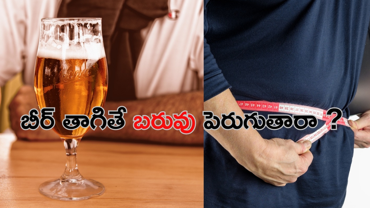 Alcohol and Weight Gain: బీర్ తాగితే బరువు పెరుగుతారా ? నిపుణులు ఏం చెబుతున్నారంటే ..