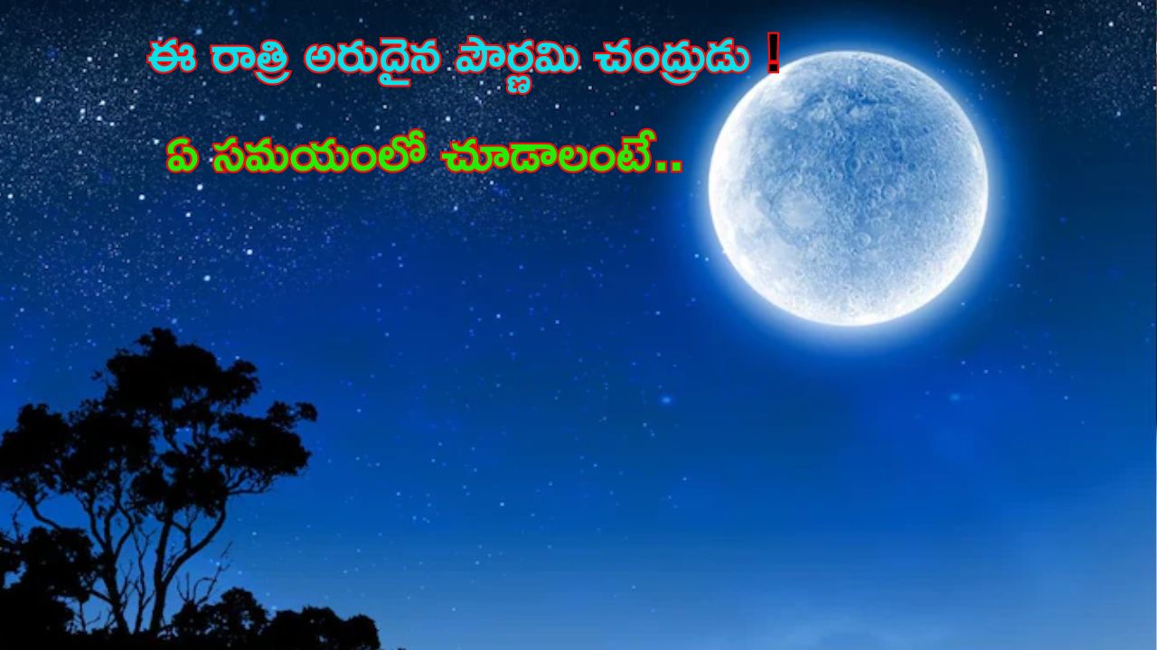 Supermoon Bluemoon: దశాబ్దాల్లో ఒకసారి మాత్రమే కనిపించే అరుదైన చంద్రుడు.. ఆకాశంలో ఈ రోజు మాత్రమే..