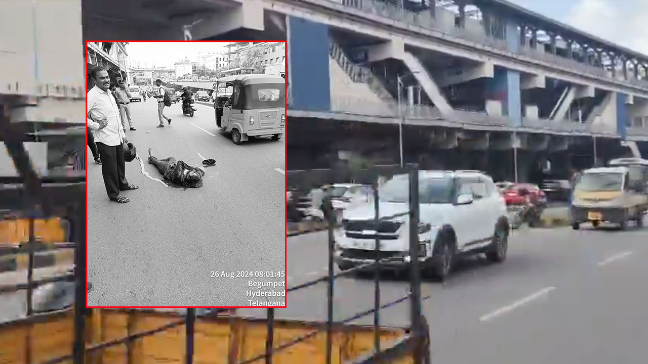 Panjagutta accident: హైదరాబాద్ పంజాగుట్టు.. బైక్‌ని ఢీకొట్టిన టెంపో, కూతురు మృతి.. ఆపై