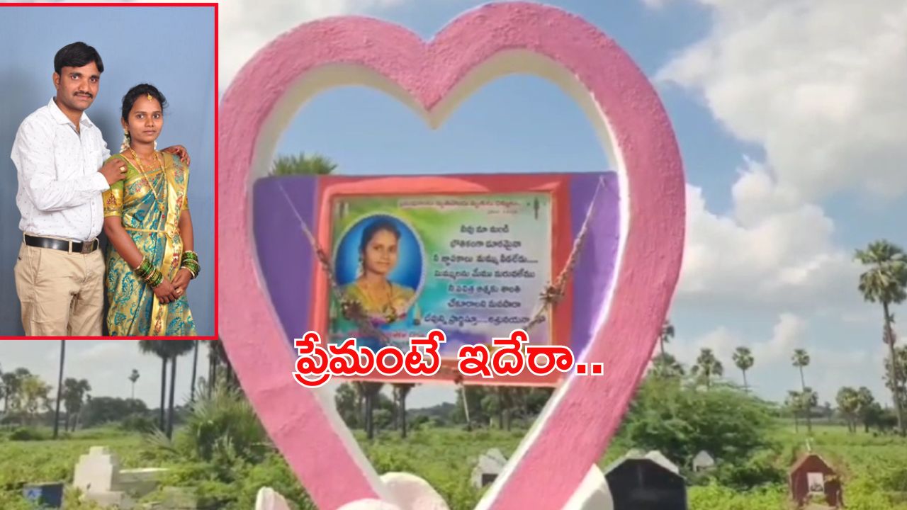 Husband Love: పండంటి కాపురాన్ని విడదీసిన విషజ్వరం.. భార్య ప్రేమకు గుర్తుగా..