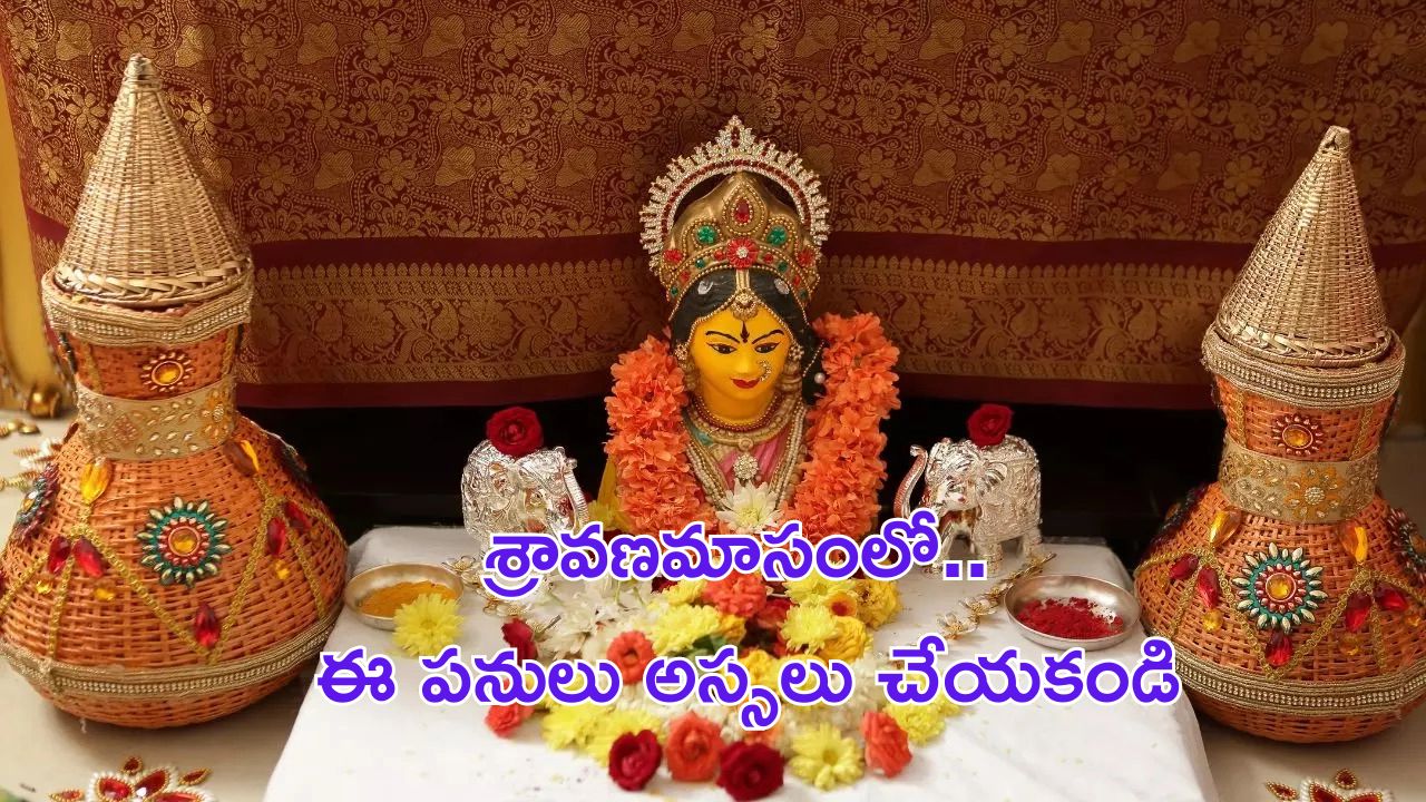 Shravana Masam 2024: శ్రావణమాసంలో ఈ పనులు అస్సలు చేయకండి..