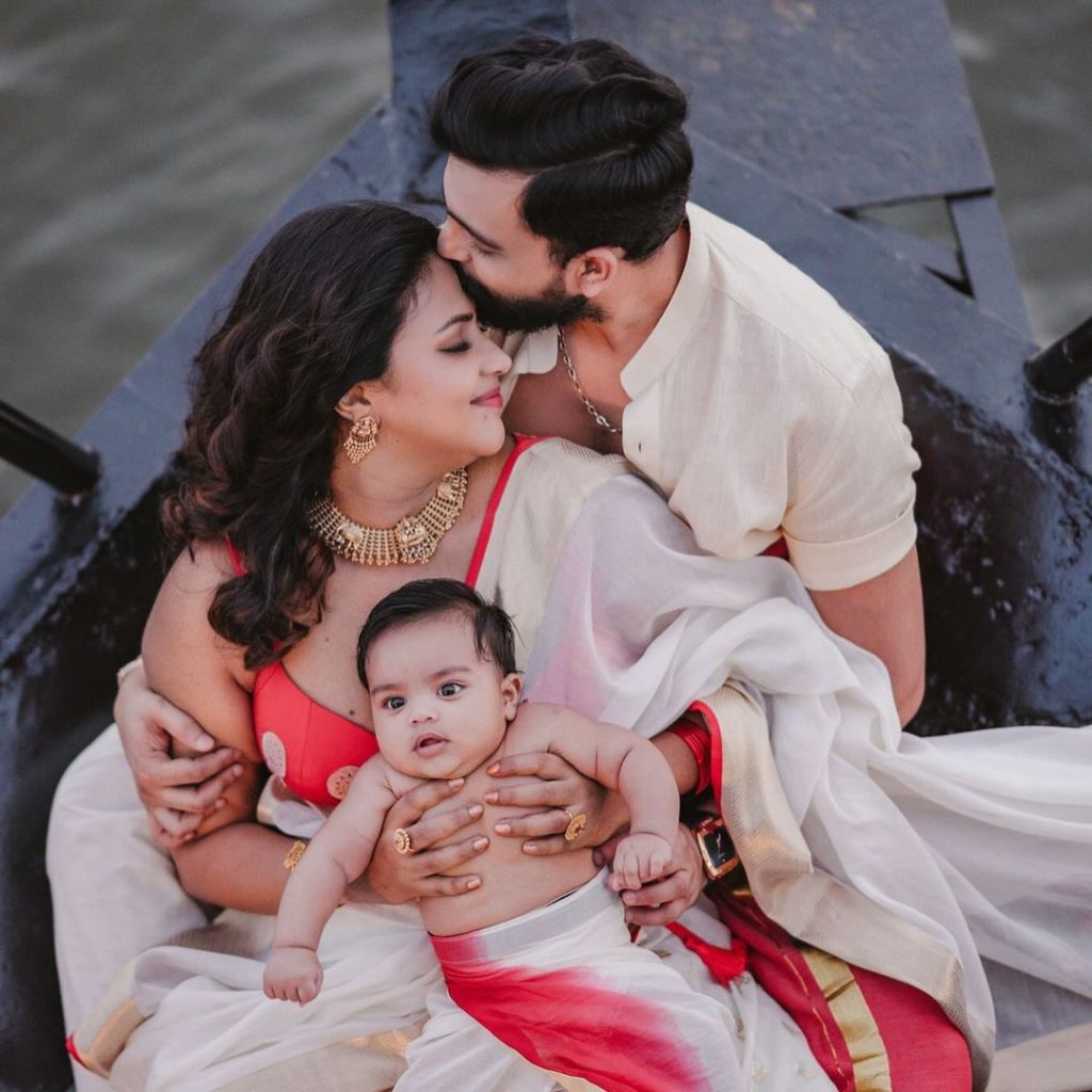 AmalaPaul introduces son Ilai