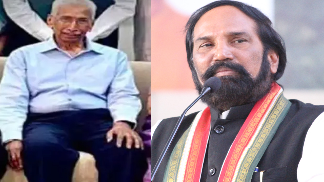 Uttam Kumar Reddy: మంత్రి ఉత్తమ్ కుమార్ రెడ్డికి పితృ వియోగం