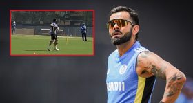 Virat Kohli: కోహ్లీ బ్యాటింగ్ ప్రాక్టీస్ షురూ..!