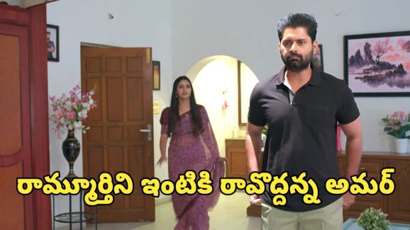 Nindu Noorella Savasam: రామ్మూర్తితో అమర్ అలా ఎందుకు అన్నాడు ? మేజర్ అమర్ కు ఏం చెప్పాడు ?