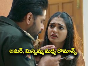 Nindu Noorella Saavasam Serial Today September 20th: ‘నిండు నూరేళ్ల సావాసం’ సీరియల్‌: అమర్, మిస్సమ్మ మధ్య రొమాన్స్‌ – మిస్సమ్మను అనుమానించిన ఆరు