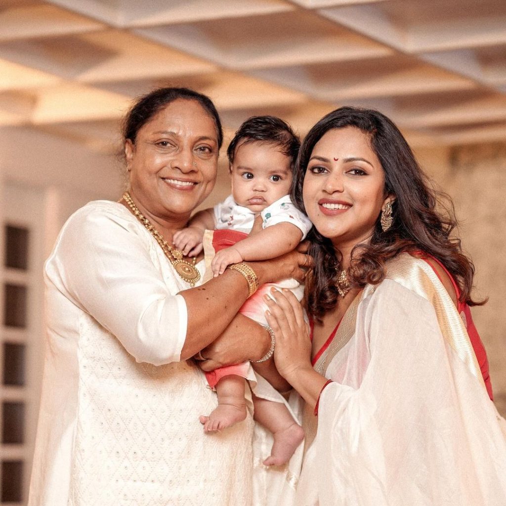 AmalaPaul introduces son Ilai