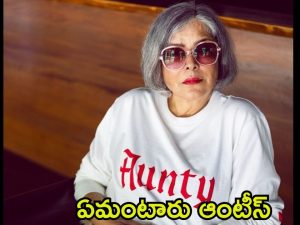 Zeenat Aman: అనసూయ విన్నావా.. ఆంటీ అంటే బూతు కాదంట, సీనియర్ నటి కామెంట్స్