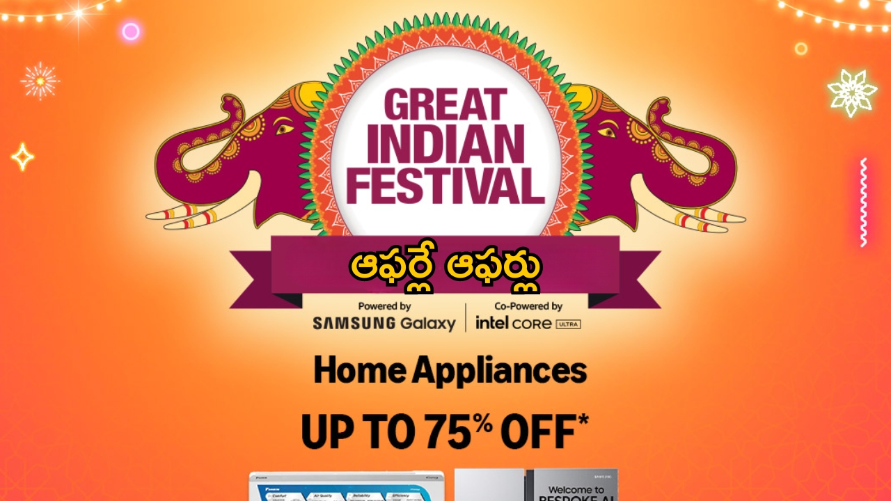 Amazon Great Indian Festival Sale 2024: అమెజాన్ న్యూ సేల్.. వీటిపై 80 శాతం వరకు డిస్కౌంట్, దంచుడే దంచుడు!