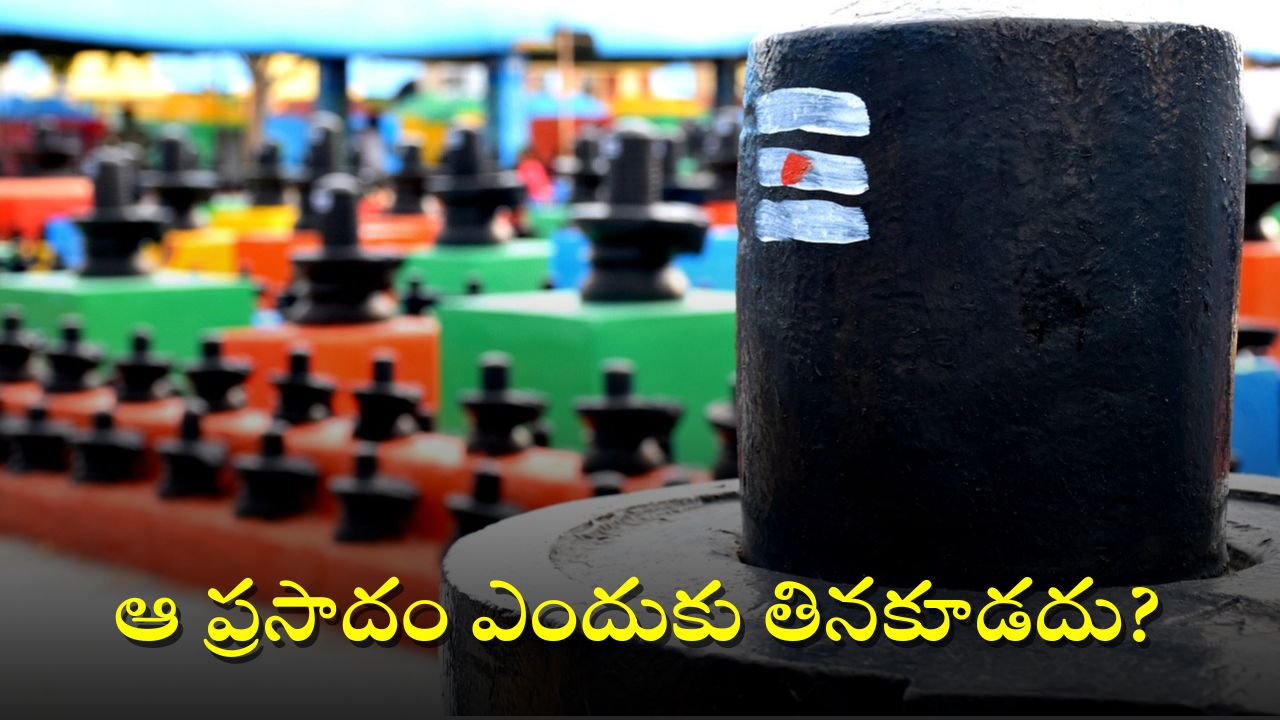 Shivalinga Puja: శివలింగానికి సమర్పించిన ప్రసాదాన్ని తినకూడదని తెలుసా? ఎందుకు తినకూడదో తెలుసుకోండి