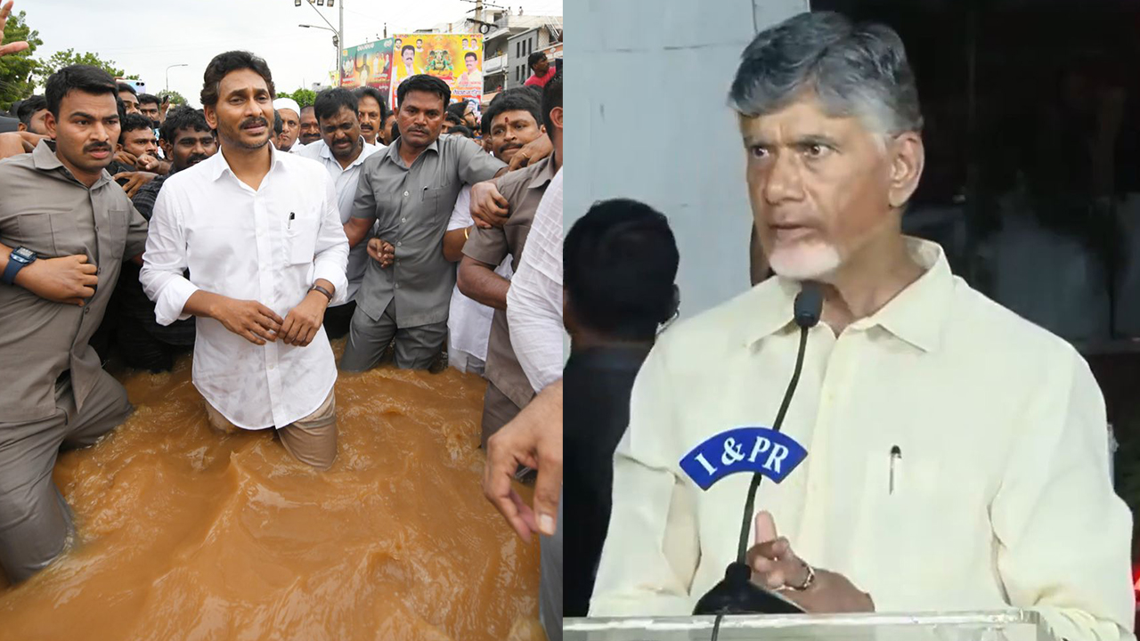 Vijayawada floods: విజయవాడ వరదలు.. టీవీ ఛానెళ్లపై సీఎం ఆగ్రహం.. జగన్ బాణం రివర్స్