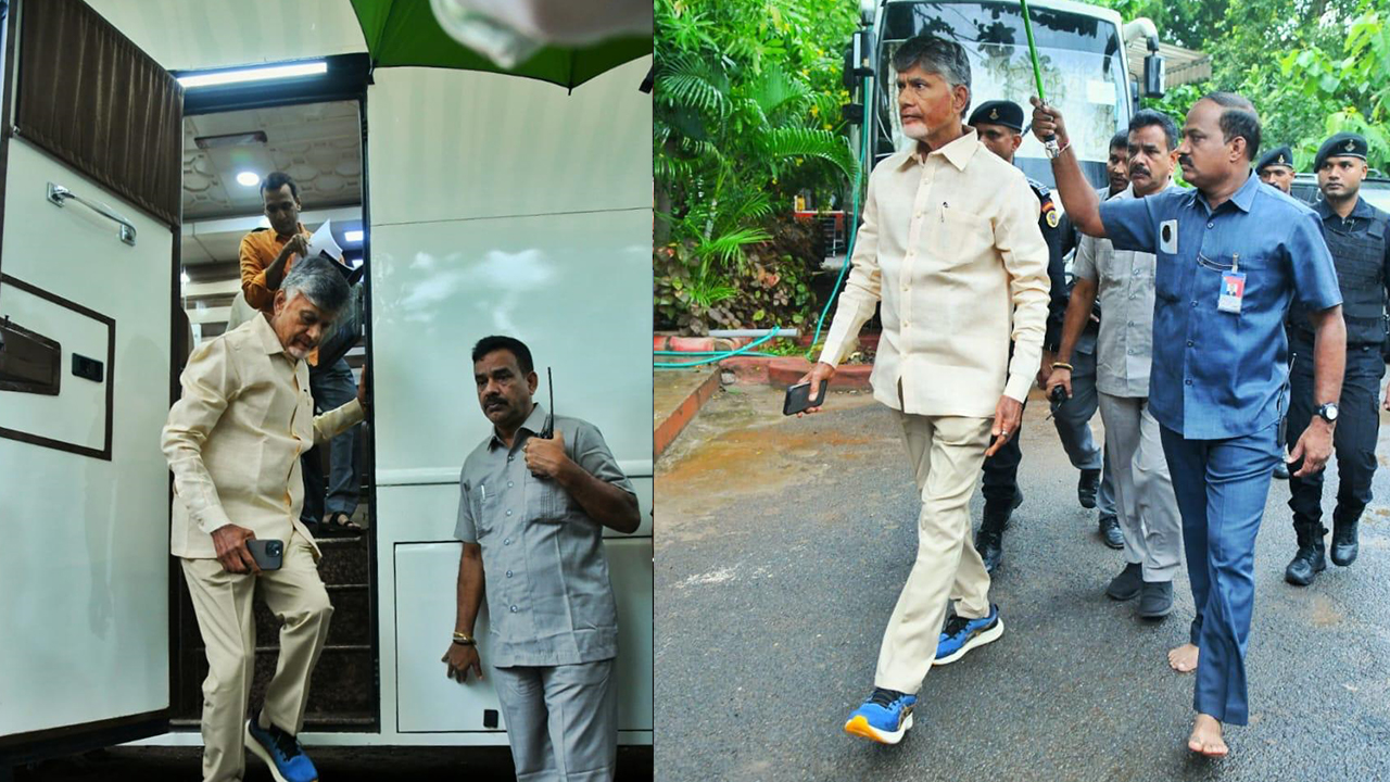 CM Chandrababu: ఓ వైపు రివ్యూ.. మరో‌వైపు వరద ప్రాంతాల్లో సీఎం చంద్రబాబు