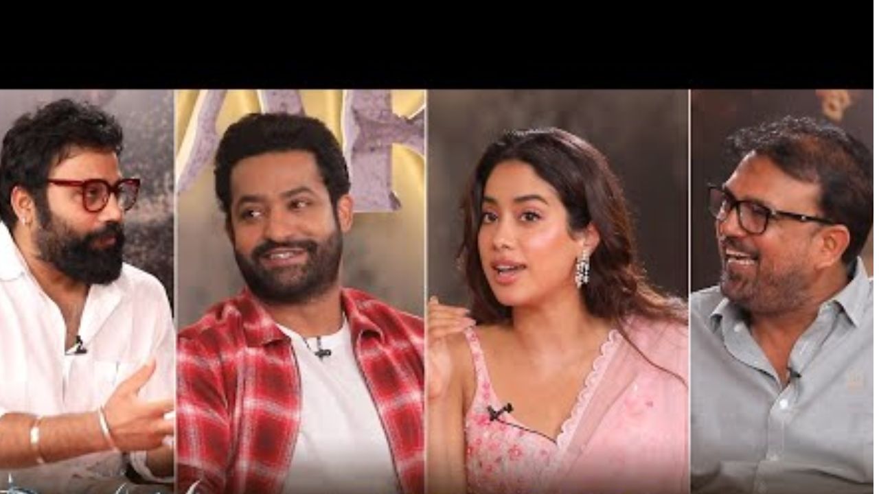 Devara team chit chat : స్పిరిట్ మూవీపై వైరల్ అవుతున్న ఎన్టీఆర్ కామెంట్స్