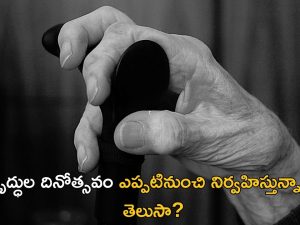 Older Persons Day: వృద్ధుల కోసం అంగన్‌వాడీ తరహా కేంద్రాలు.. దేశంలో ఎక్కడెక్కడున్నాయో తెలుసా?