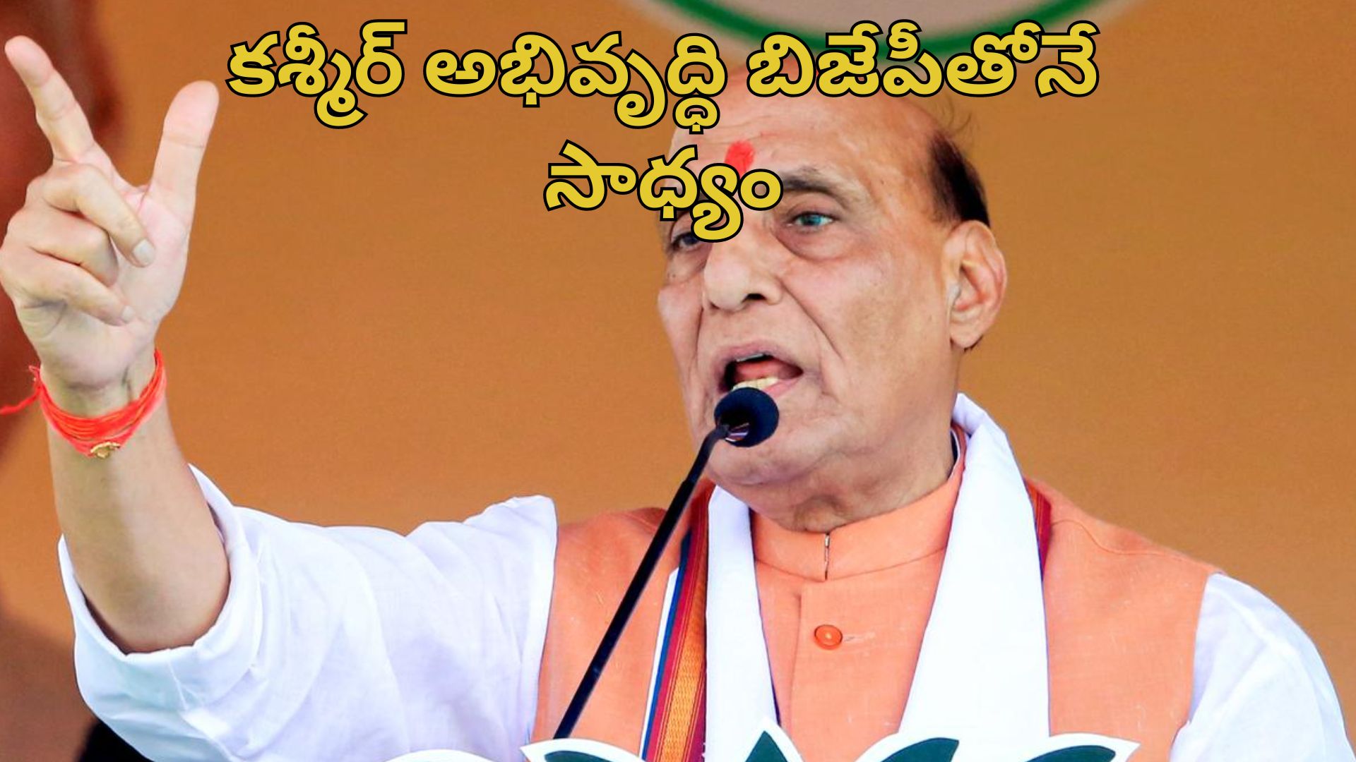 Rajnath Singh Kashmir: ‘పాకిస్తాన్ కు ప్రపంచ బ్యాంకు కంటే ఎక్కువ అప్పు భారత్ ఇవ్వగలదు’.. కశ్మీర్‌లో రాజ్ నాథ్ సింగ్