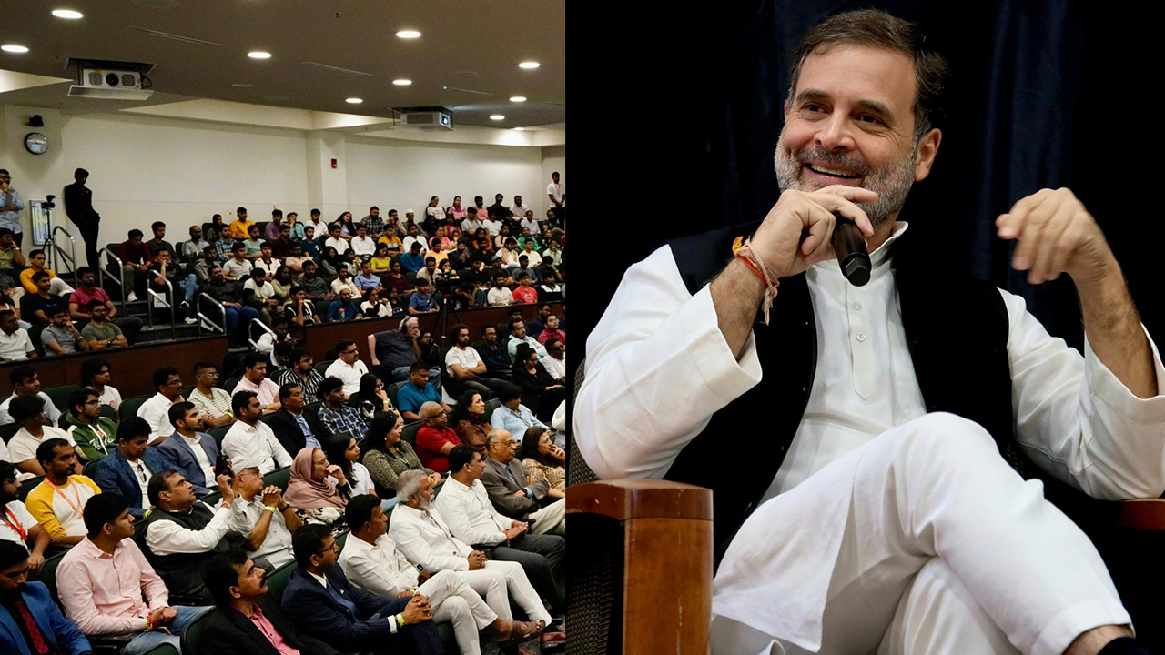 Rahulgandhi: అమెరికాలో రాహుల్‌గాంధీ.. కీలక వ్యాఖ్యలు, రాజకీయాల్లో గౌరవం లేదంటూ..