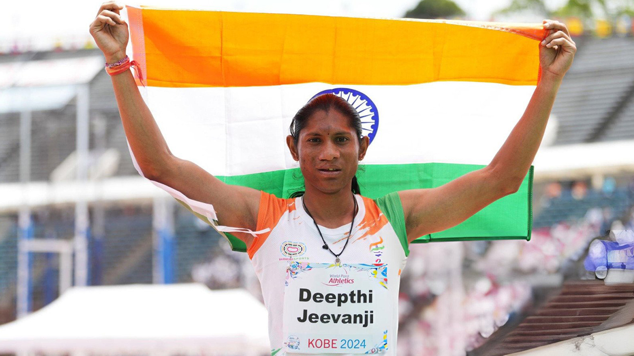 Deepthi Jeevanji wins Bronze: పారా ఒలింపిక్స్‌లో భారత్ జోరు.. తెలంగాణ అమ్మాయికి కాంస్య పతకం..సీఎం రేవంత్ అభినందనలు