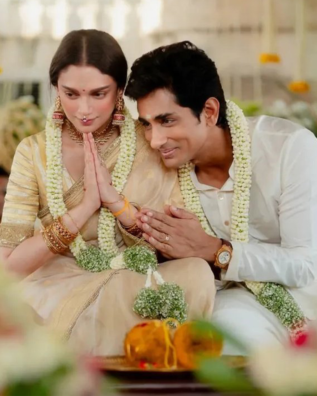 Siddharth – Aditi Rao Hydari Marriage Photos: సిద్ధార్థ్‌ – అదితి రావు హైదరీ.. మ్యారేజ్ ఫొటోస్ చూశారా?