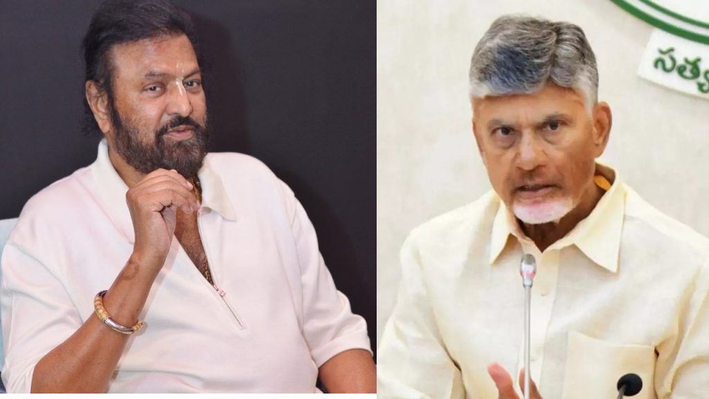 Mohan Babu: In the name of Laddu, the fox's mind is exposed.. Is all this to catch the CM?