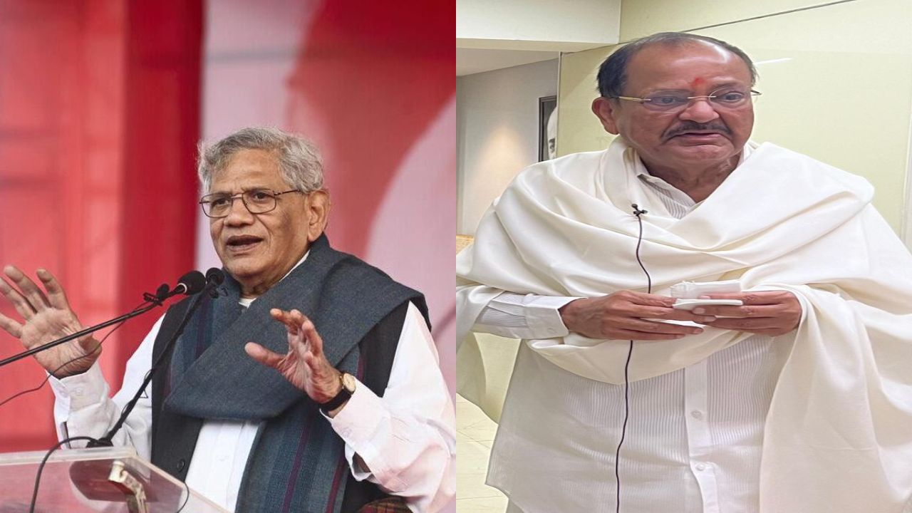 Sitaram Yechury: ఏచూరి వామపక్ష నేత అయినా ‘మేమిద్దరం స్నేహంగానే ఉండేవాళ్లం’: వెంకయ్యనాయుడు