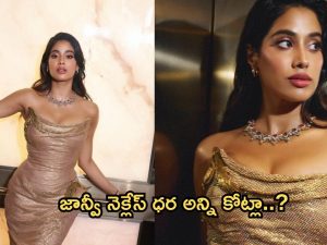 Janvi Kapoor : ఐఫాలో మెరిసిన ఎన్టీఆర్ బ్యూటీ.. ఆమె ధరించిన నెక్లేస్ ధర అన్ని కోట్లా?