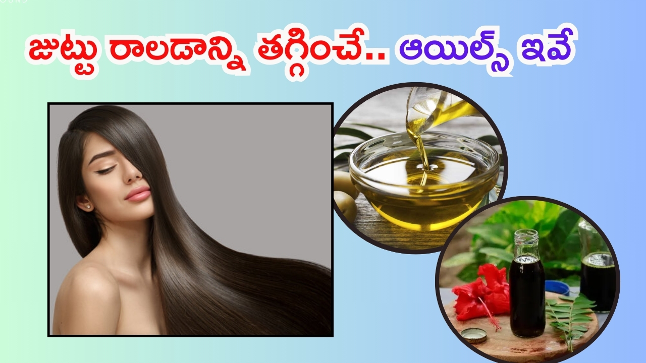 Homemade Hair Oils: జుట్టు రాలడాన్ని తగ్గించే.. హెయిర్ ఆయిల్స్ ఇవే