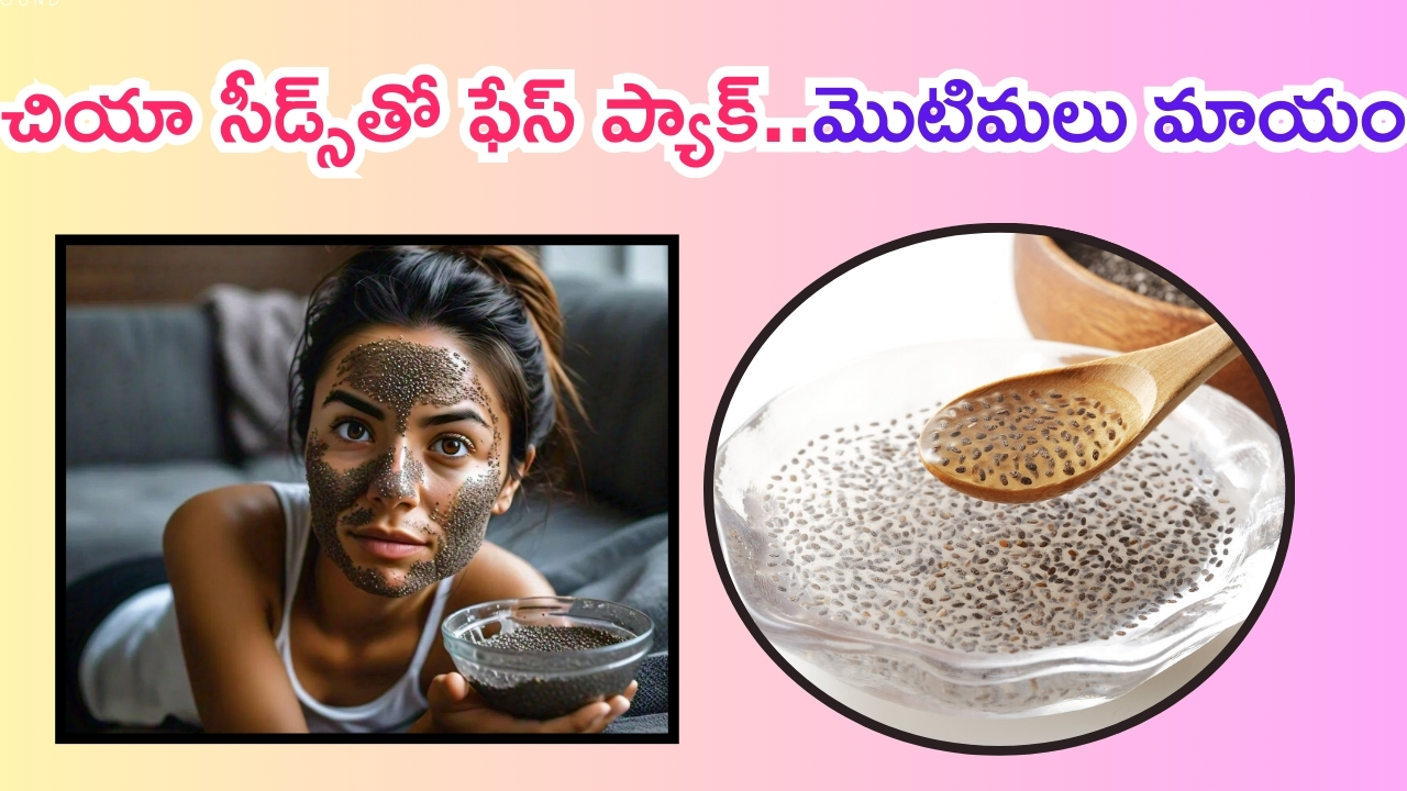 Face Mask: చియా సీడ్స్‌తో ఫేస్ మాస్క్.. మొటిమలు మాయం