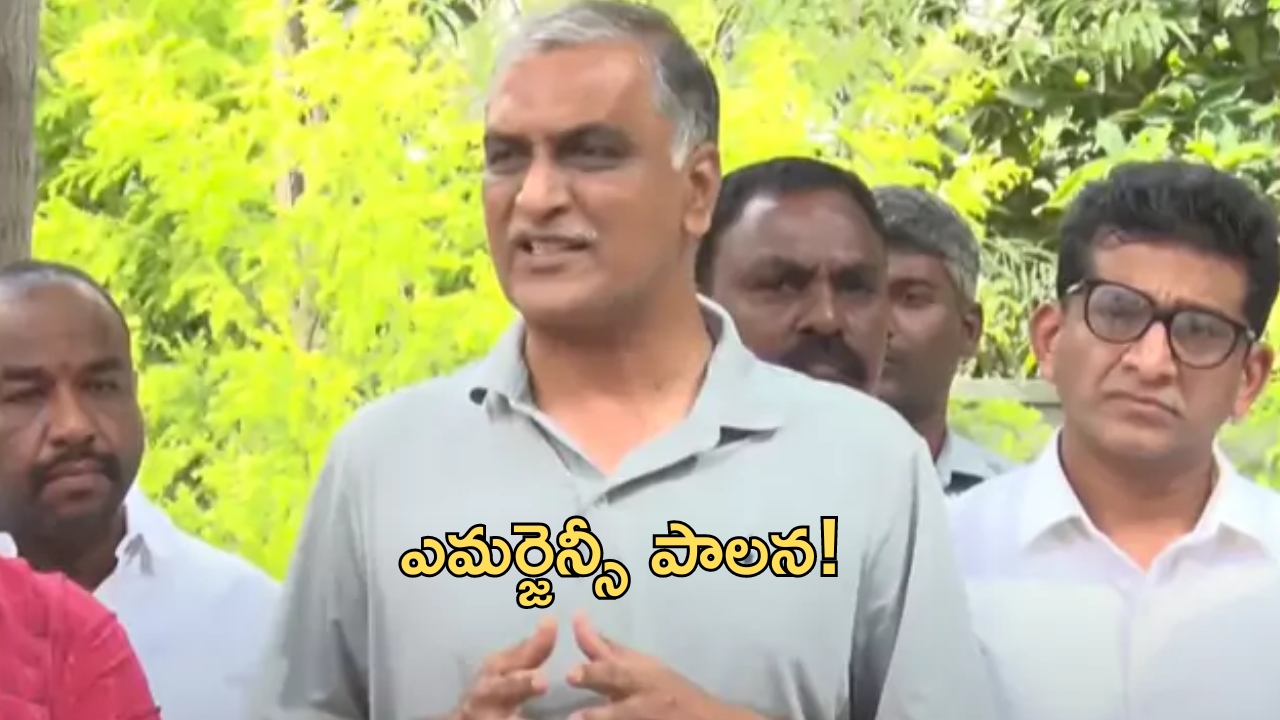 Harish Rao: రేవంత్‌వి డైవర్షన్ పాలిటిక్స్.. మాజీ మంత్రి హరీశ్ రావు