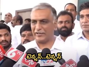 Telangana Bhavan: తీవ్ర ఉద్రిక్తత.. హరీశ్ రావు, సబితలను అడ్డుకున్న పోలీసులు