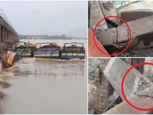 Prakasam Barrage: ప్రకాశం బ్యారేజ్ గేట్ల ధ్వంసం ఘటనలో ఇద్దరు అరెస్ట్.. కుట్రా? నిర్లక్ష్యమా?