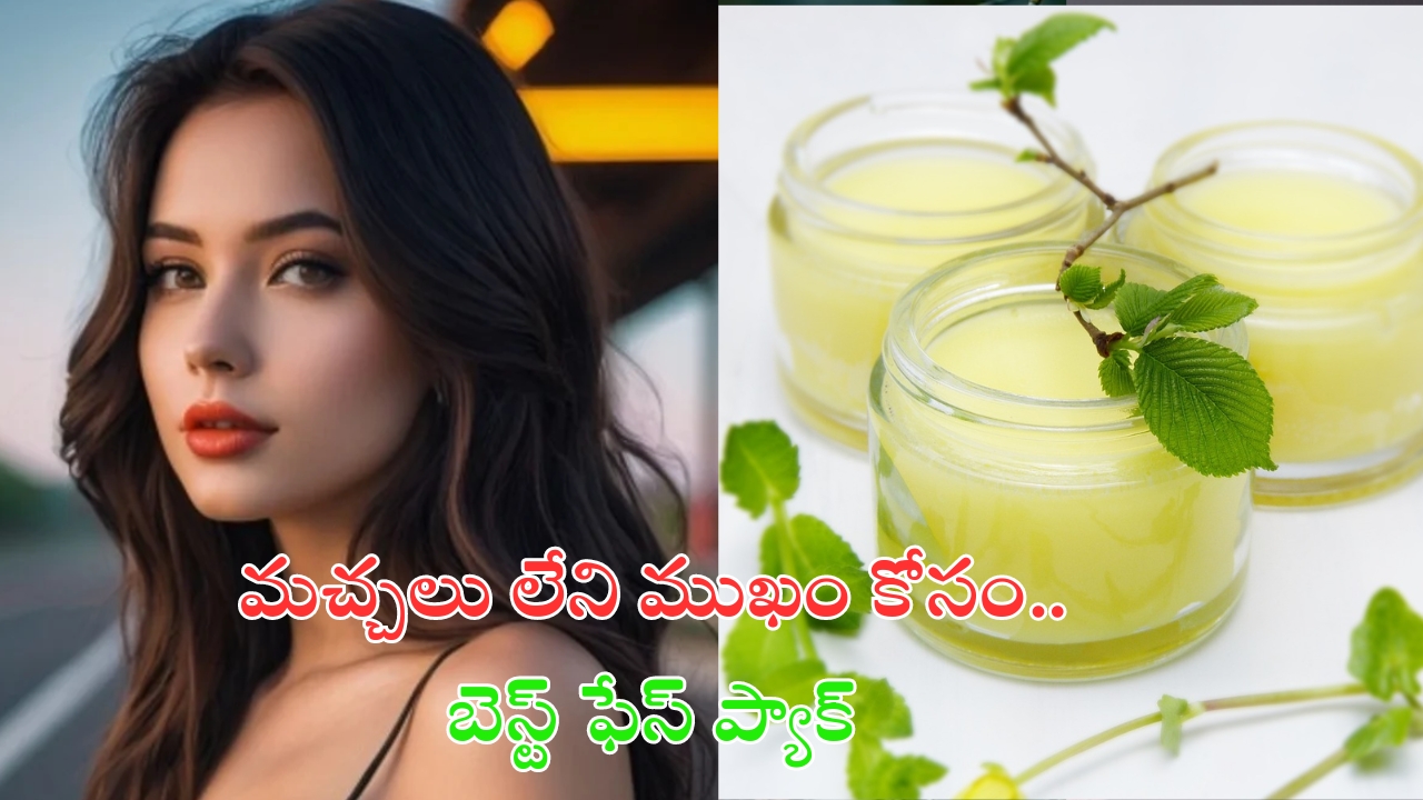 Homemade Face Pack: ముఖంపై మచ్చలు తొలగించే ఫేస్ ప్యాక్  ఇదే !