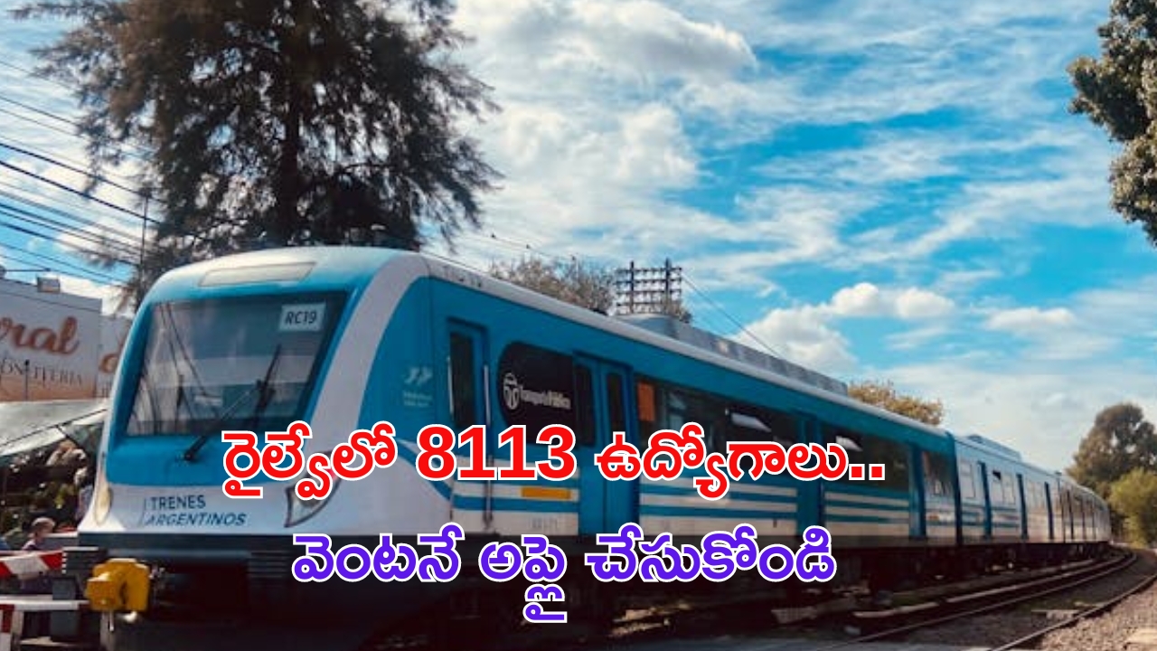 RRB NTPC Jobs: డిగ్రీ అర్హతతో.. రైల్వేలో 8,113 ఉద్యోగాలు