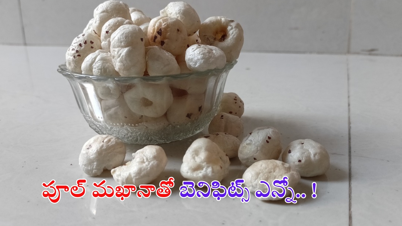 Makhana Health Benefits: పూల్ మఖానా గురించిన ఈ విషయాలు మీకు తెలుసా ?