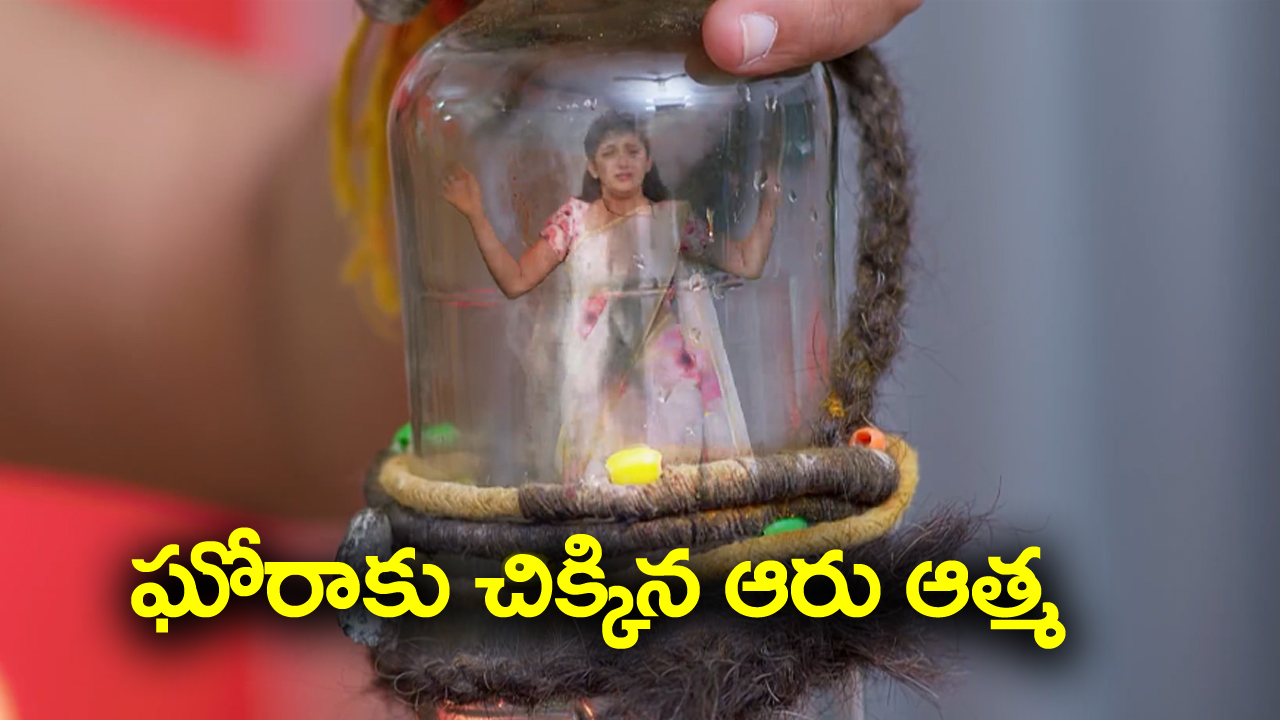 Nindu Noorella Saavasam Serial Today October 17th: ‘నిండు నూరేళ్ల సావాసం’ సీరియల్‌:  మనోహరి ప్లాన్‌ సక్సెస్‌ – ఘోరాకు చిక్కిన ఆరు ఆత్మ