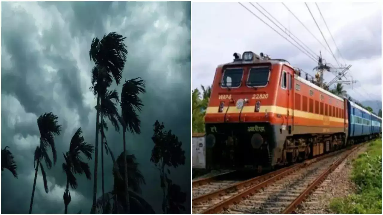 Dana Cyclone effect: దానా తుఫాన్ ప్రభావం.. 34 రైళ్లను రద్దు చేసిన రైల్వే!