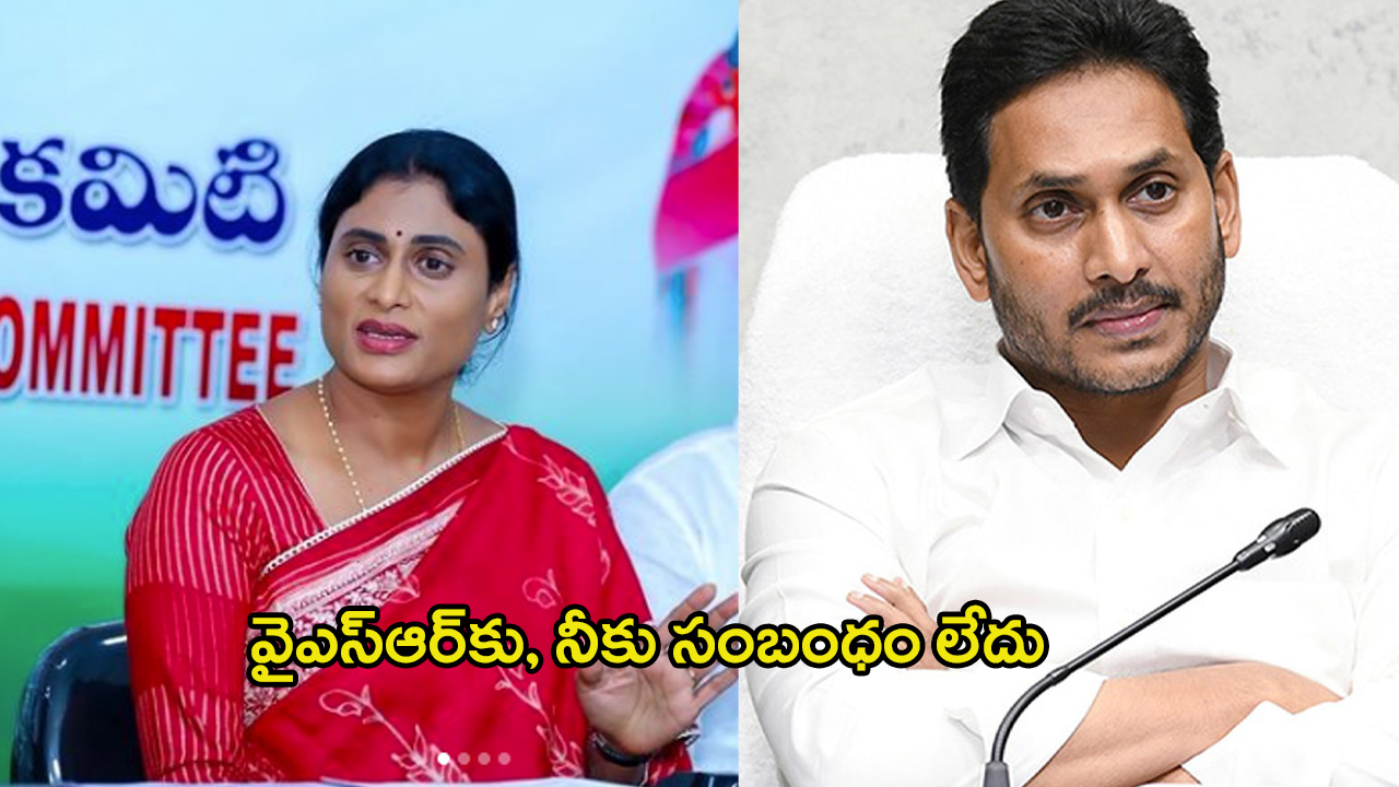 YS Sharmila vs YS Jagan: వైఎస్ఆర్‌కు, నీకు సంబంధం లేదు: షర్మిల