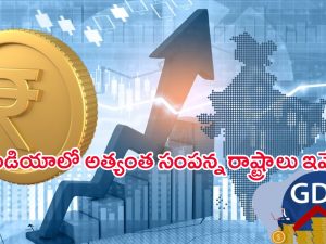 Richest State in India : ఇండియాలో రిచెస్ట్ స్టేట్ జాబితా విడుదల.. టాప్‌లో ఉన్న రాష్ట్రం ఇదే..!