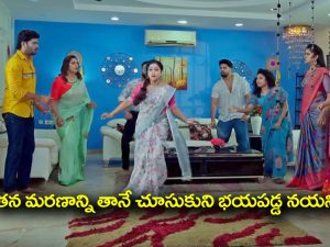 Trinayani Serial Today October 15th: ‘త్రినయని’ సీరియల్‌: తన మరణం తాను చూసుకున్న నయని – అదంతా ఉత్తిదే అన్న దురందర  