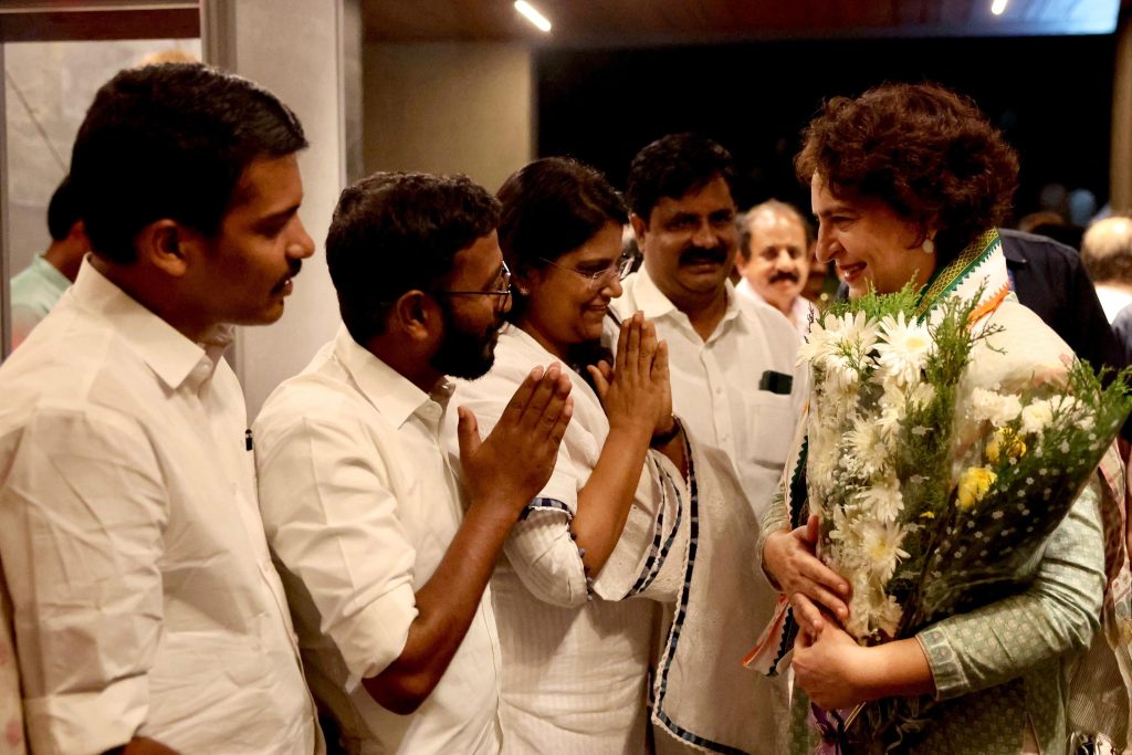 Priyanka Gandhi (credit/social media)