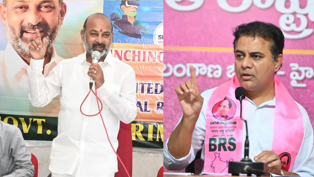 Bandi Sanjay – KTR: 7 రోజుల్లో సారీ చెప్పాలి.. రివర్స్ షాకిచ్చిన బండి సంజయ్.. కేటీఆర్ రిప్లై ఎలా ఉండెనో?