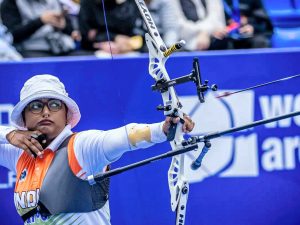 Archery World Cup 2024: ర‌జ‌తంతో సరిపెట్టుకున్న దీపికా కుమారి !