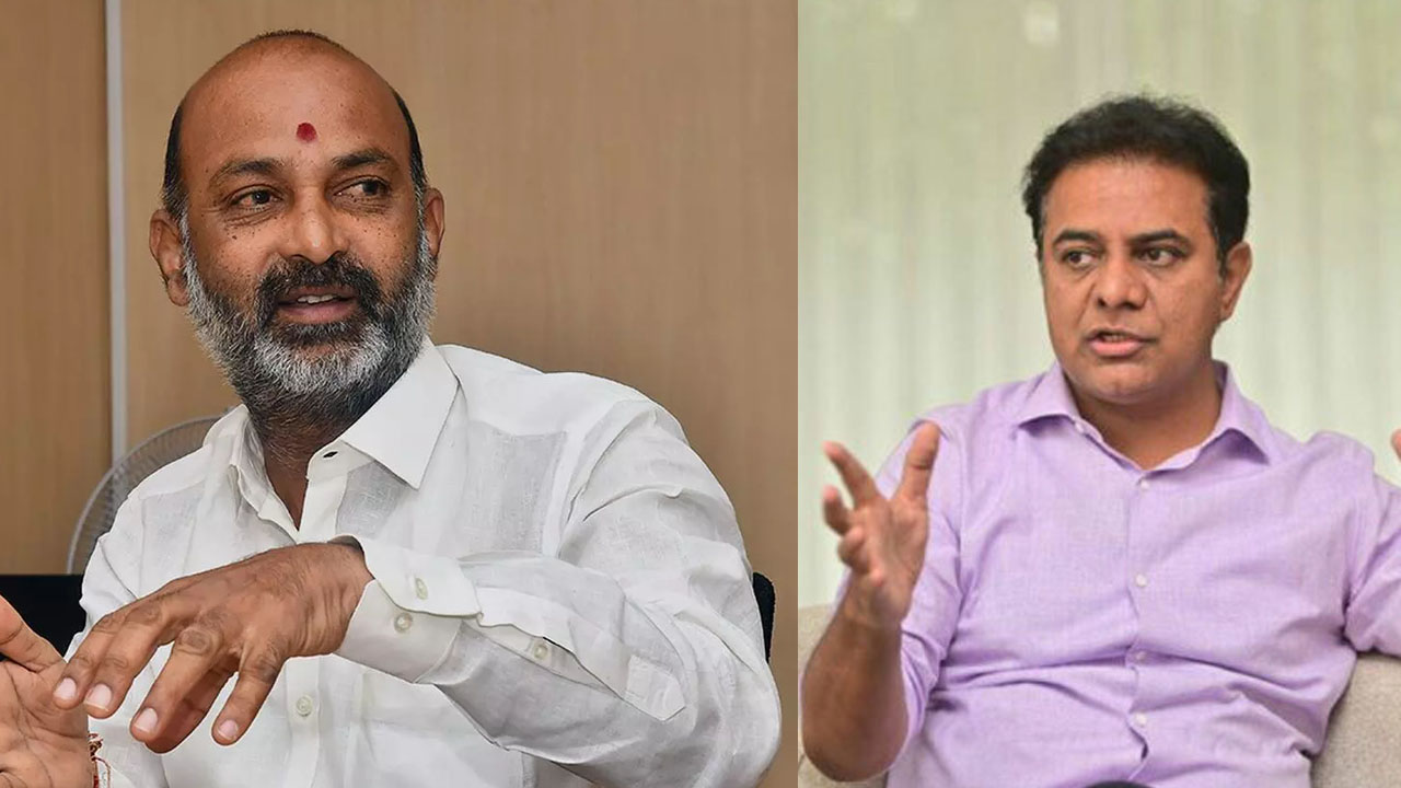 Legal Notices to Bandi Sanjay: కేంద్రమంత్రి బండి సంజయ్‌కు కేటీఆర్ లీగల్ నోటీసులు, క్షమాపణలు చెప్పాల్సిందే