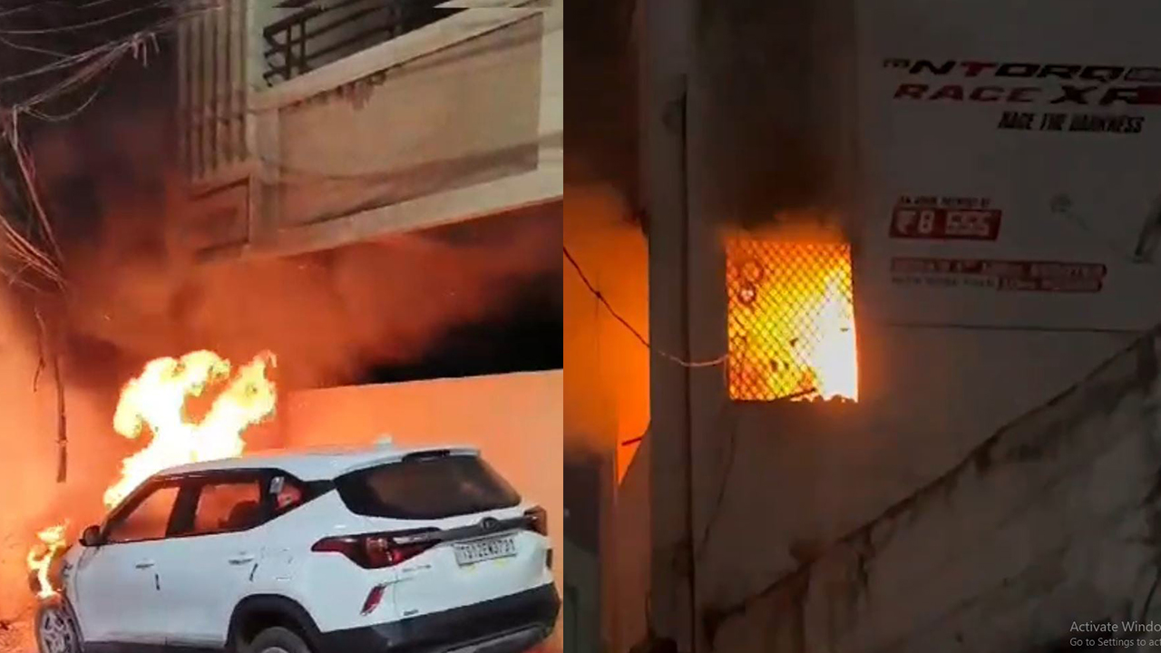 Yakutpura Fire breaks out: హైదరాబాద్ యాకత్‌పురా.. ఇంట్లో పేలిన టపాసులు, ఆపై