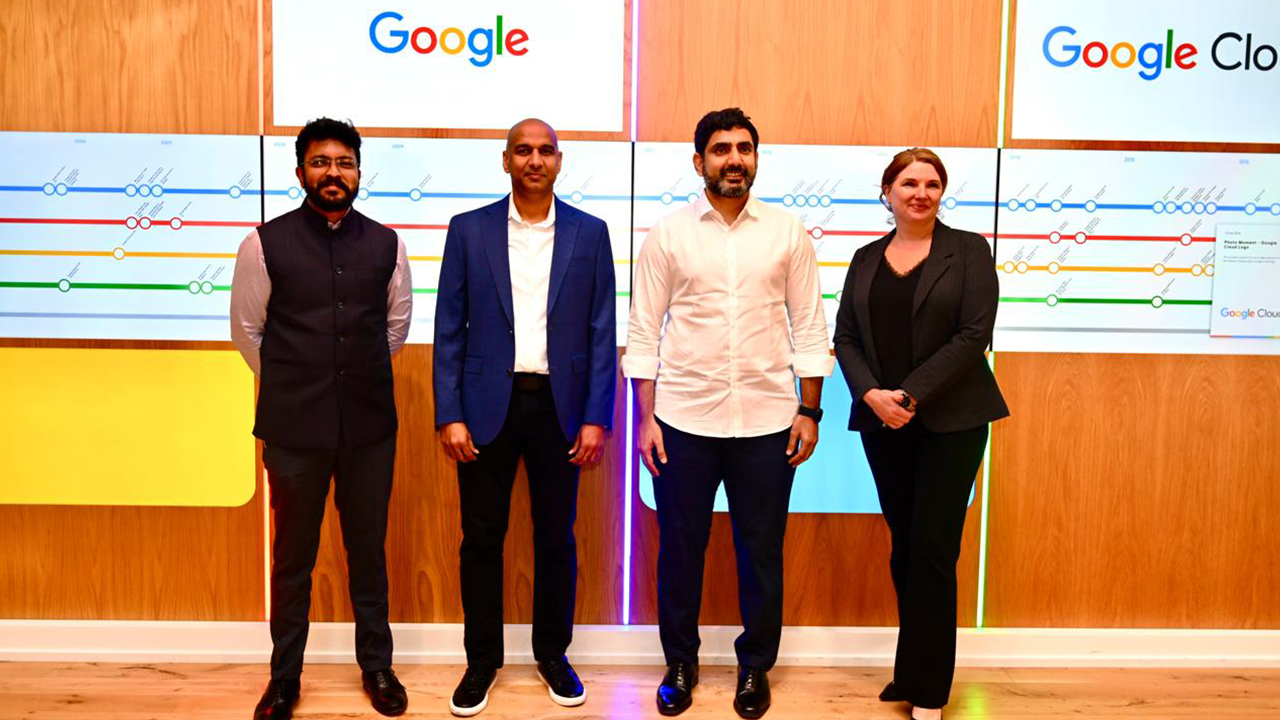 Minister lokesh met Google cloud CEO: అమెరికాలో బిజీగా మంత్రి లోకేష్,  గూగుల్ క్లౌడ్ సీఈఓ‌తో భేటీ..