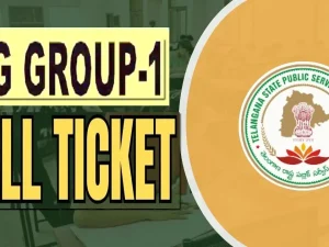 TGPSC Group-1 2024: గ్రూప్ -1 అభ్యర్థులకు అలర్ట్.. నేటి నుంచే హాల్ టికెట్లు.. డౌన్‌లోడ్ చేసుకోండిలా!