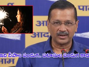 Arvind Kejriwal: దీపావళికి టపాసులు పేల్చకండి: అరవింద్ కేజ్రివాల్