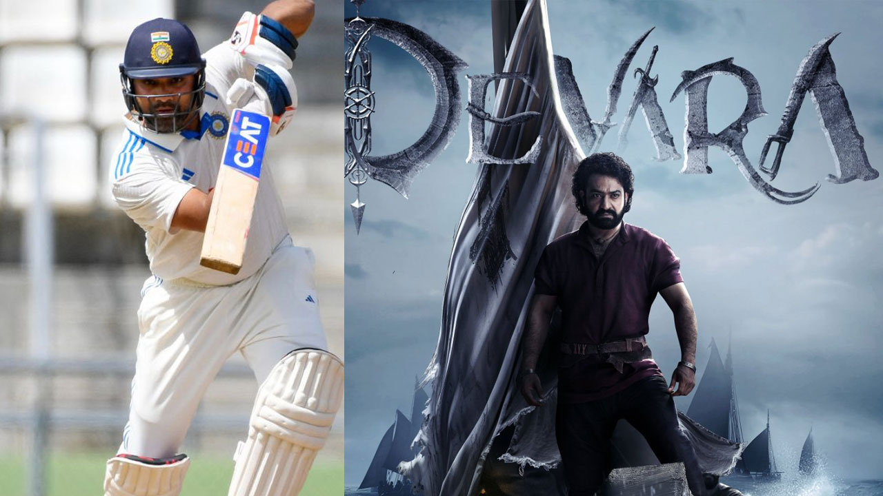 Rohit Sharma – Devara: BGM దేవరది..బ్యాటింగ్‌ రోహిత్‌ శర్మది..ఇక రచ్చ రచ్చే !