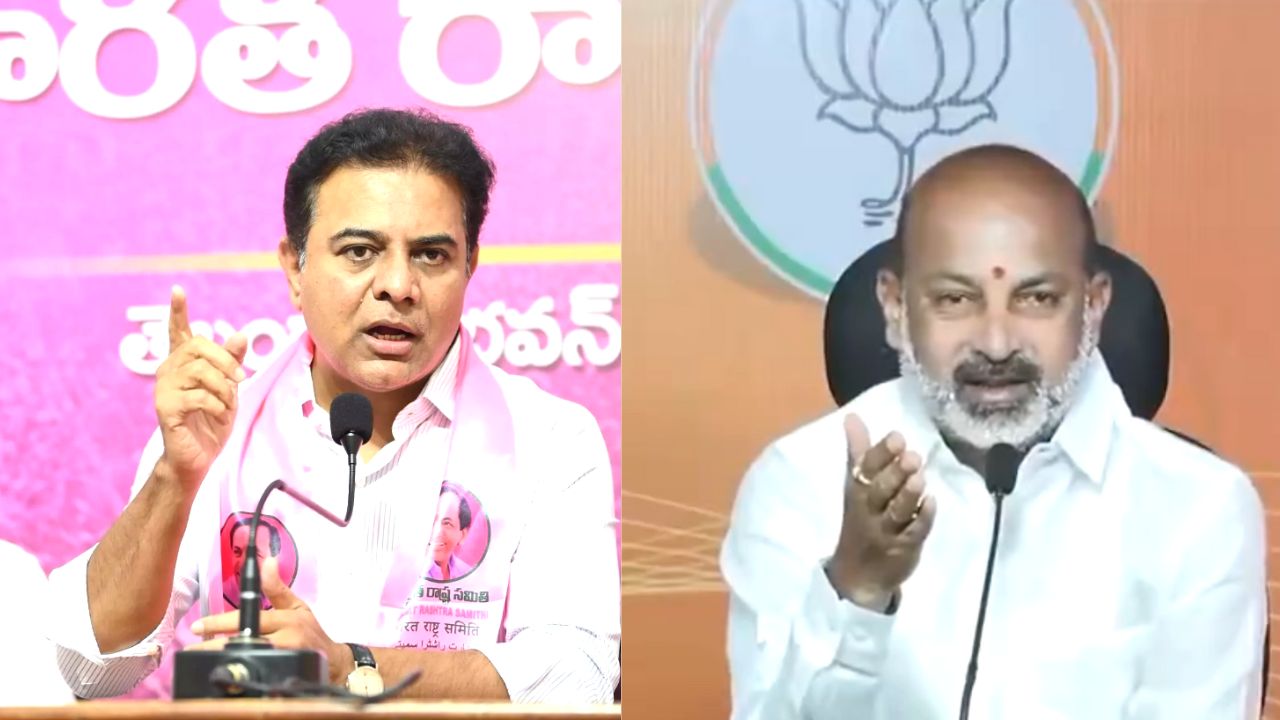 KTR Vs Bandi Sanjay : గ్రూప్-1 లొల్లి – నీ చీకటి బతుకు బయటపెడతా.. కేటీఆర్‌ కామెంట్స్‌పై బీజేపీ నేత బండి సంజయ్ ఫైర్